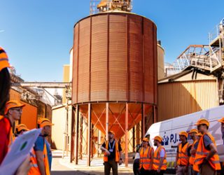 Crisp Malt open day at their Great Ryburgh Maltings in Norfolk, UK.