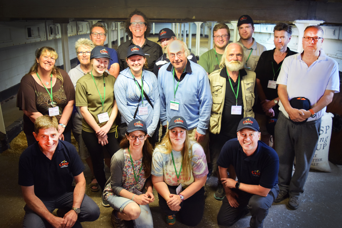 Group of people at Sedgeford Archaelogical Dig