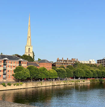 Worcester skyline