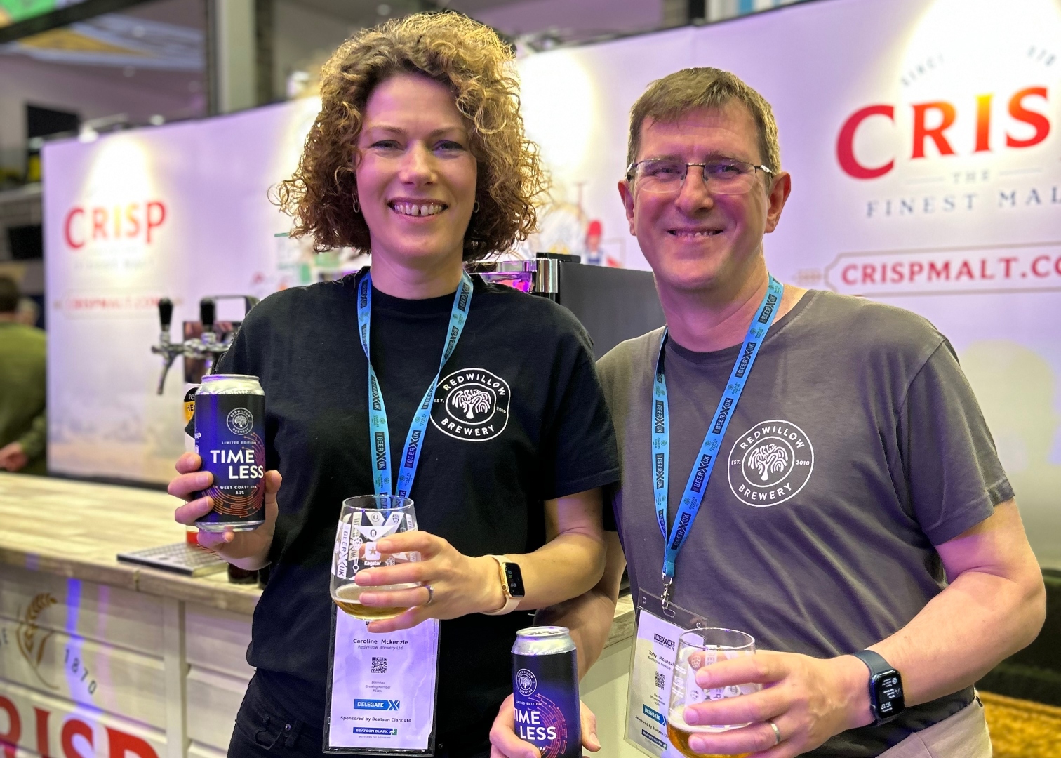 Redwillow Brewery beer collaboration at BeerX 2024