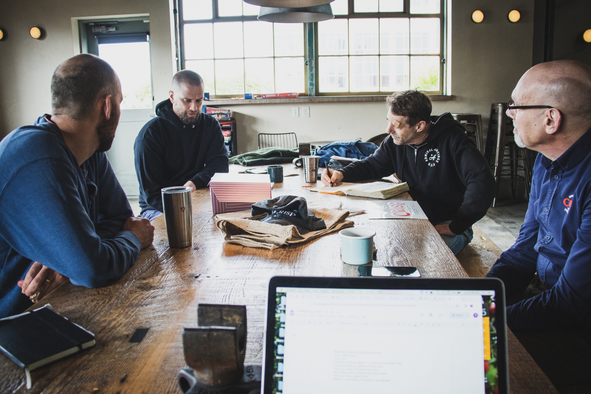 American craft maltsters at Crisp Malt HQ in Norfolk, England