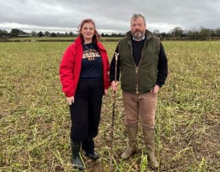 Ben Jones and Becky Gee discuss cover crops