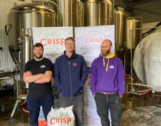 Time and Tide craft brew collaboration in Kent UK with Crisp Malt.
