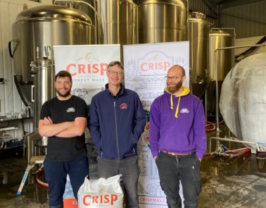 Time and Tide craft brew collaboration in Kent UK with Crisp Malt.