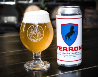 Ferroni beer made with Hana Malt from Crisp
