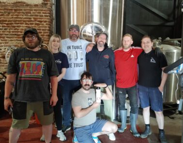 Marris otter brew day Norfolk collaborative beer