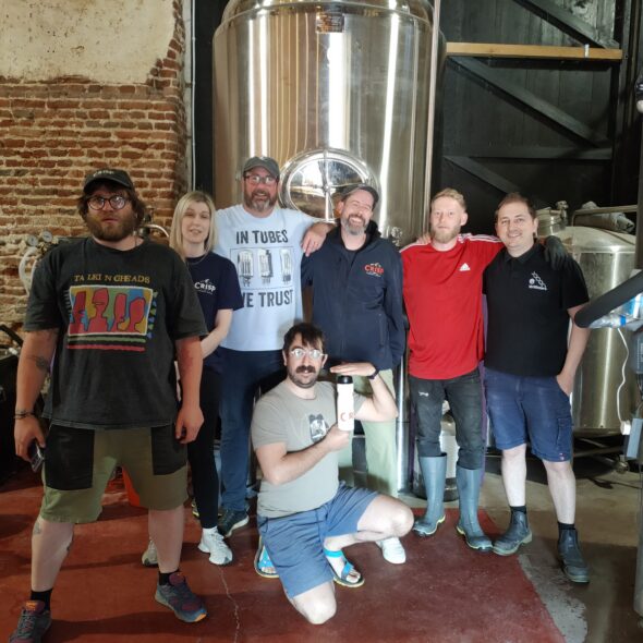 Marris otter brew day Norfolk collaborative beer
