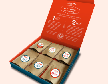 Crisp Malt Sample Box - Pink Background